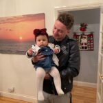 Conor Maynard Instagram - I posted a pic with my best friends baby before so here’s an update on what little Mila looks like now, it’s her first birthday soon ☺️