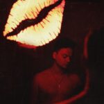 Conor Maynard Instagram - I thought this mirror was really cool in my hotel bathroom.. so I whipped out the nips and took a pic.