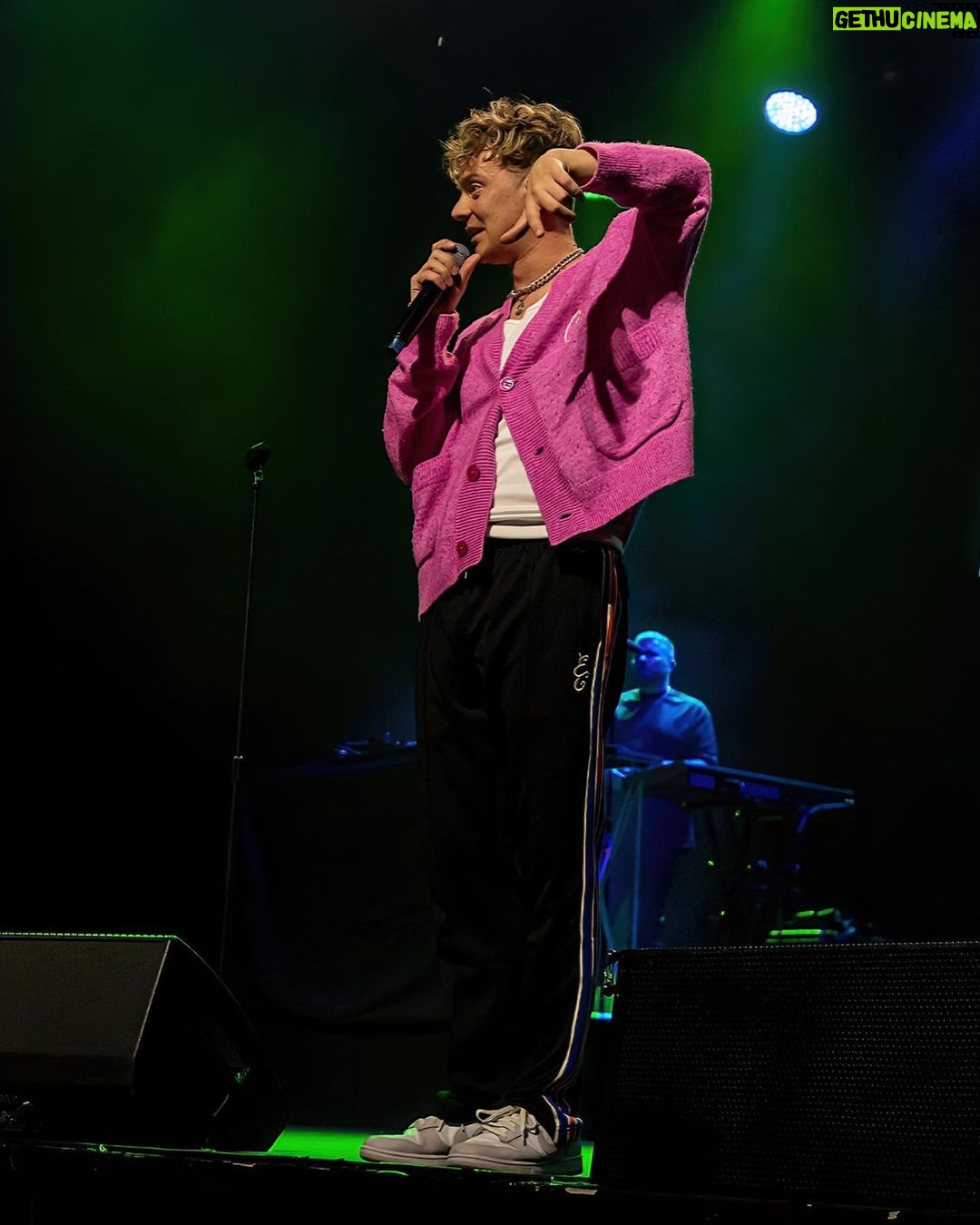 Conor Maynard Instagram - Well. Thatโs it. The Continued World Tour is over. My longest tour to date. 3 months of touring in total. Firstly I want to say thank you to all of you that came to the shows, you made it one of the most incredible experiences I could have ever asked for. So many ups and downs, love gained and love lost, it feels like so many things have changed since I first announced the tour over a year ago. People that know me well know I have a bit of a love/hate relationship with touring ๐ but I can honestly say, looking back, this one was unforgettable. I want to say thank you to my tour fam for getting me through it with laughs the entire time @anthmelo @g23music @iammusicli @markpickard @toneztime @natenotes @alvinfordjr @emlynmaillard @barneycush @djob7 @matthiasgarrick @mattjabrooks @87musicltd (Neil I donโt have your insta ๐) Thank you to my bro @willsinge for joining me on stage in Melbourne, thank you to @officialnyell for joining me in the US and @_mercimercy for joining us in Australia, you were wonderful ๐๐ผ. But as always, the ball keeps rolling. The new album +11 Hours is out on Friday and Iโm so excited for you all to hear it! Europe, see you at Sad Boy Summer in August! Until next time ๐ Photography credit: @thecamnoble @pixbyash @kindravision @whoisedwina