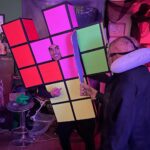 Cooper Barnes Instagram - Happy Halloween! Tetris, Mommy Long Legs, Medusa, The Delta Diarrhea Plane, Kid Danger, Pennywise, epic parties, ambitious costumes, incredible light displays, generous friends, fannagalling my big ass costume into various tight spaces, lawn movies, pumpkin carving, and a buttload of candy made this an October to remember. 🎃🕷️👻🦇