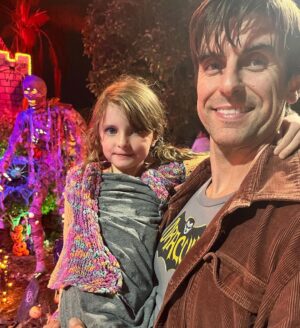 Cooper Barnes Instagram - Happy Halloween! Tetris, Mommy Long Legs, Medusa, The Delta Diarrhea Plane, Kid Danger, Pennywise, epic parties, ambitious costumes, incredible light displays, generous friends, fannagalling my big ass costume into various tight spaces, lawn movies, pumpkin carving, and a buttload of candy made this an October to remember. 🎃🕷️👻🦇