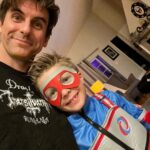 Cooper Barnes Instagram - Happy Halloween! Tetris, Mommy Long Legs, Medusa, The Delta Diarrhea Plane, Kid Danger, Pennywise, epic parties, ambitious costumes, incredible light displays, generous friends, fannagalling my big ass costume into various tight spaces, lawn movies, pumpkin carving, and a buttload of candy made this an October to remember. 🎃🕷️👻🦇