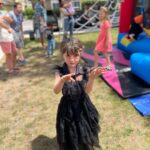 Cooper Barnes Instagram - Happy 7th birthday, my little viper. 🕷️ 🐍 #wednesday #addamsfamily