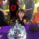 Cooper Barnes Instagram - Happy 7th birthday, my little viper. 🕷️ 🐍 #wednesday #addamsfamily