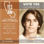 Cooper Barnes Instagram - What would I have done without arts and music as a kid? Not sure. Glad I didn’t have to worry about that. And other kids shouldn’t have to, either. Please vote YES on Prop 28, California, and vote as BLUE as you can on everything else. @voteyeson28 #VOTE #yeson28
