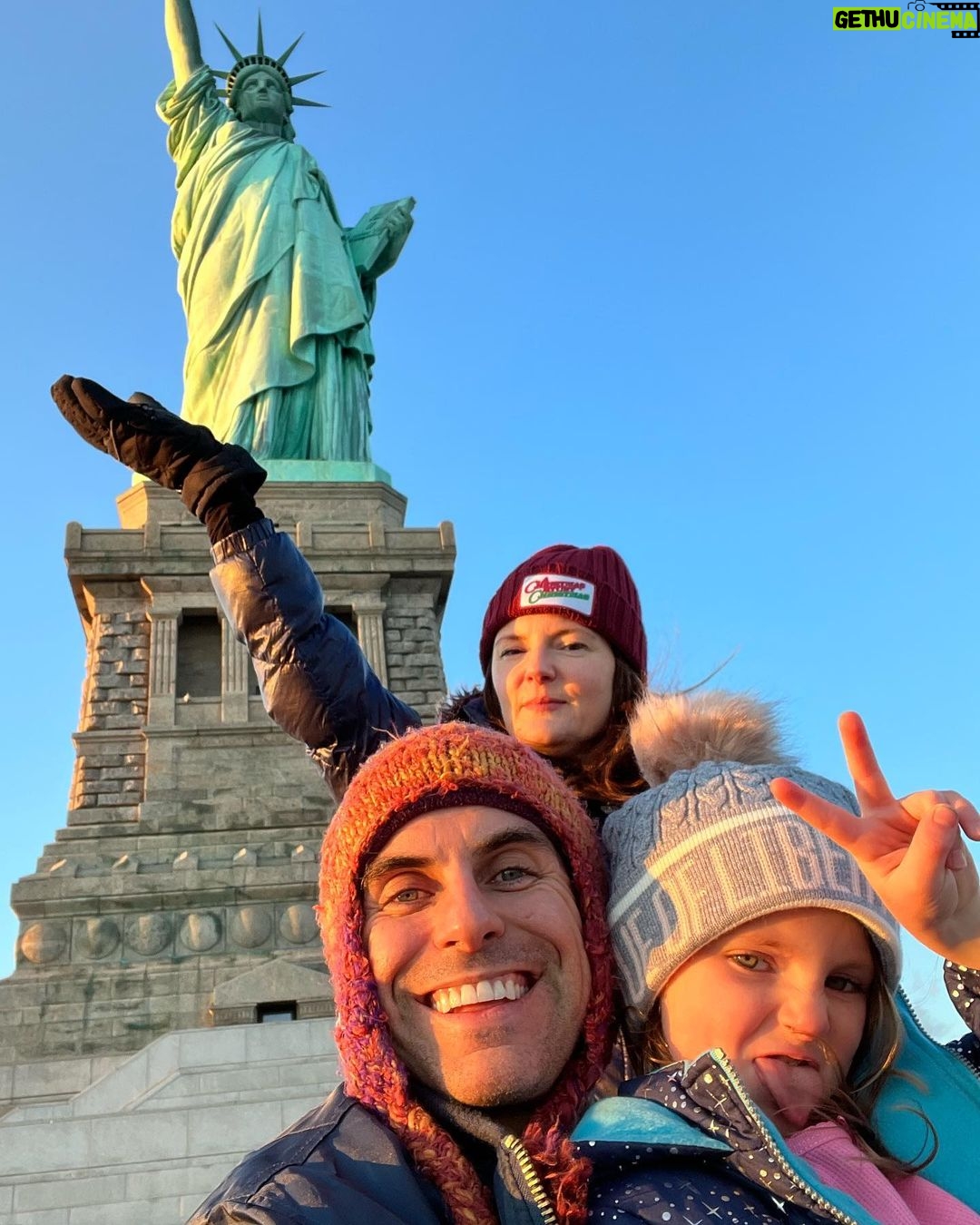 Cooper Barnes Instagram - Lady Liberty. She’s incredible. 🗽