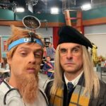 Cooper Barnes Instagram - Mr. Learning and Dr. Science. #DANGERFORCE is brand new Thursday night!
