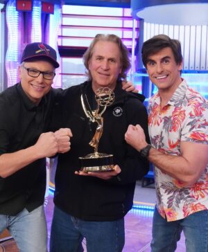 Cooper Barnes Instagram - Goodbye, Studio 11. Thanks for all the great memories. To Dana, Terrence, Luca and Havan- thanks for spending a big chunk of your childhood with me, and for being so talented and funny. It wasn’t always easy, and life certainly threw its challenges at us, but we persevered and made a lot of people happy during our nation’s darkest time. I’m very proud of that, and I’m very proud of you. To everyone involved, from the imaginative writers, the wonderful guest stars, the tenacious producers, the best crew in town, the folks at the network who saw the potential of this world… I am incredibly grateful for all of you. And to the fans, who have poured so much love and dedication into this universe all this time- none of this could’ve happened without you. It has been such a privilege to play #CaptainMan for 9 amazing years. What a ride. I love Ray so much, and I hope you’re as happy for him (and where we leave him in this finale) as I am. 
All good things must eventually end. 
But this world, these characters, live on in your hearts, and in mine. And I’d be very surprised if we didn’t meet again one day. 
So let’s not call it the end. 
Let’s just call it goodbye, for now. 💙❤️#DangerForce