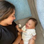 Coralie Porrovecchio Instagram - JOYEUX ANNIVERSAIRE À MON PREMIER AMOUR Quand j’ai entendu ton cœur battre et quand mes yeux se sont posés sur toi pour la première fois je n’aurais jamais pensé pouvoir voir un ange aussi beau . Des l’instant où tu es arrivé, j’ai ressenti quelque chose de nouveau à l’intérieur et j’ai développé un amour inconditionnel . Je te promet de te donner tout ce que j’ai et qu’il n’y aura pas un rêve dans ce monde que tu ne pourras accomplir . Tient la main de maman et ne la laisse jamais partir . Je t’aime plus loin que les étoiles mon fils 🤍