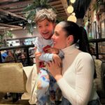 Coralie Porrovecchio Instagram - JOYEUX ANNIVERSAIRE À MON PREMIER AMOUR Quand j’ai entendu ton cœur battre et quand mes yeux se sont posés sur toi pour la première fois je n’aurais jamais pensé pouvoir voir un ange aussi beau . Des l’instant où tu es arrivé, j’ai ressenti quelque chose de nouveau à l’intérieur et j’ai développé un amour inconditionnel . Je te promet de te donner tout ce que j’ai et qu’il n’y aura pas un rêve dans ce monde que tu ne pourras accomplir . Tient la main de maman et ne la laisse jamais partir . Je t’aime plus loin que les étoiles mon fils 🤍