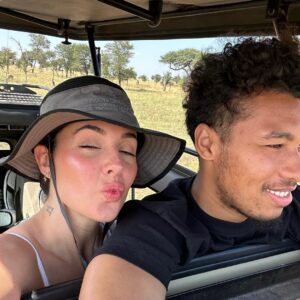 Coralie Porrovecchio Instagram - Dump of love with @bouba_darkoss 💖 
je suis retombée sur des photos de nous de cette année