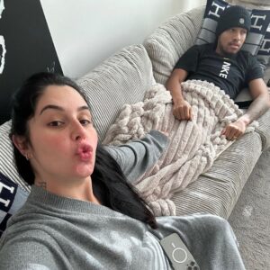 Coralie Porrovecchio Instagram - Dump of love with @bouba_darkoss 💖 
je suis retombée sur des photos de nous de cette année