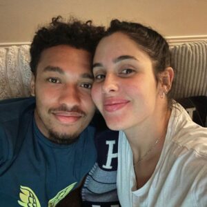 Coralie Porrovecchio Instagram - Dump of love with @bouba_darkoss 💖 
je suis retombée sur des photos de nous de cette année