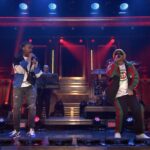 Cordae Instagram - Me and bro @anderson._paak brought HIP HOP to @jimmyfallon 😈 #RNP #TheLostBoy drops this Friday 🚶🏽‍♂️🚶🏽‍♂️🚀 The Tonight Show Starring Jimmy Fallon