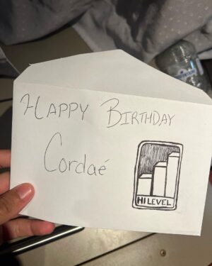 Cordae Instagram - I Just wanna thank God for another year of life. So many blessings, so much to be grateful for. Still a work in progress…. BUT we MOVING ! 📶