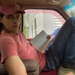 Corey Fogelmanis Instagram - reading in the truck/feeling like my dad