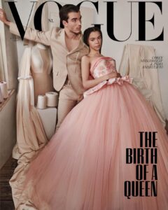 Corey Mylchreest Instagram - It is a bloody PLEASURE to be able to finally share the magic that @nlvogue has cooked up with @india_amarteifio and myself - we are very, VERY lucky Photographer: @jasperabels Styling: @roelschagen Interview: @ilonkaleenheer Creative: @lindagumusgerritsen Set Styling: @floorknaapen Editor-in-Chief: @yeliz_cicek @nlvogue @NetflixNL