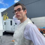 Corey Mylchreest Instagram - YEP. You guessed it. Your friendly neighbourhood BTS post. Courtesy of @india_amarteifio @sam_clemmett and the other guy... ...@freddiedennis 🤮🤢