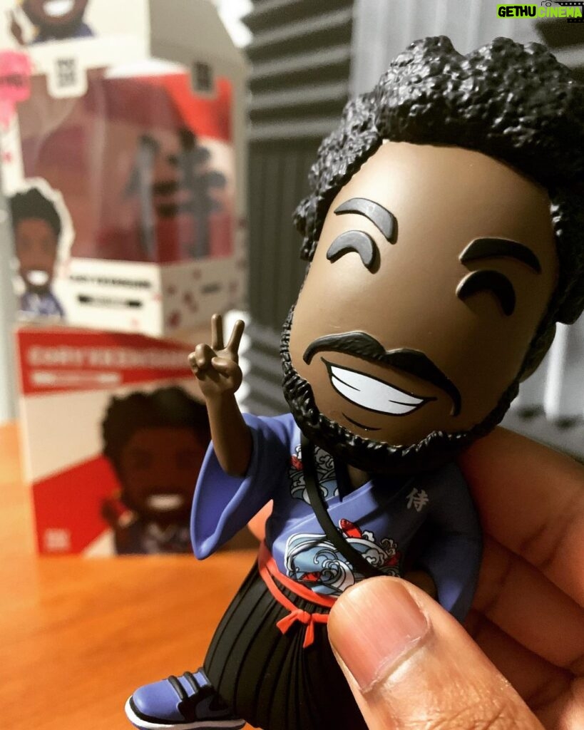Cory Kenshin Instagram - Comment ⚔️ or 👌🏾for a chance to win my @youtooz figure COMING OUT THIS FRIDAY JULY 31st! Will DM winner(s?) on July 31st the release date. Dude tryna take the spotlight already..