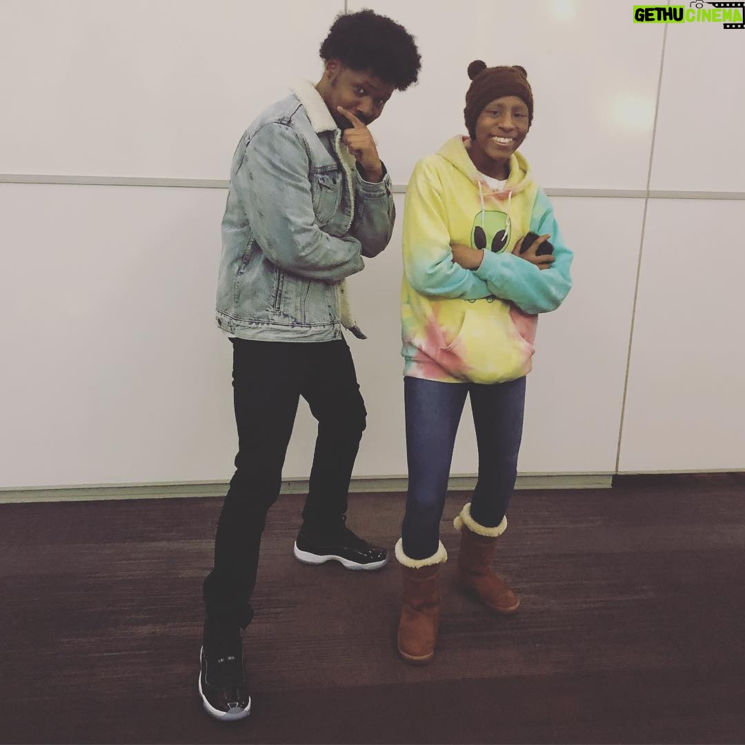 Cory Kenshin Instagram - Shalyn x Kenshin 💪🏾⚔️ #makeawish