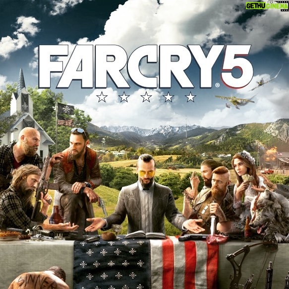 Cory Kenshin Instagram - SUPER grateful to @ubisoft for allowing me to play #FarCry5! Dope so far! #UbiE3 #E32017 #ad