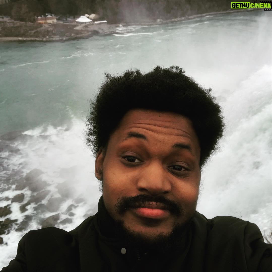 Cory Kenshin Instagram - When roaring death is right behind you Niagara Falls, New York