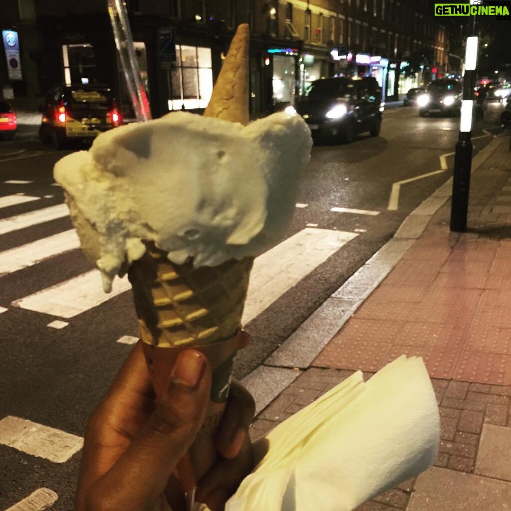 Cory Kenshin Instagram - Cheers, mate. To a productive day.. Have you guys ever eaten a vanilla/lemon cone? JUNK WAS GOOD London, United Kingdom
