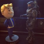 Cory Kenshin Instagram - The start of an AMAZING friendship.. #ChiefxVaultboy