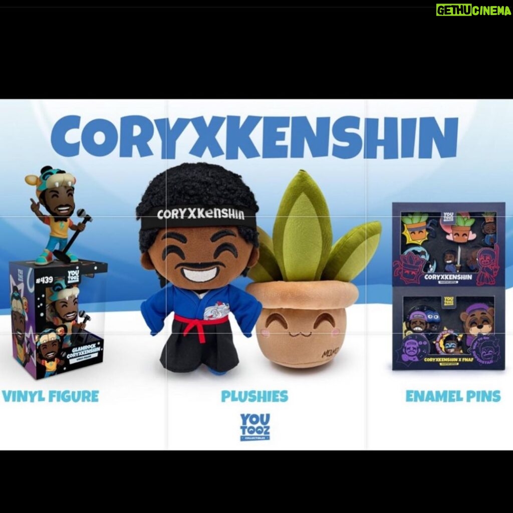 Cory Kenshin Instagram - CoryxKenshin x FNAF Collab collection giveaway! Like this post & comment SHOGUN to win the full set! We’ll announce 5 winners Friday Dec 16th when the collection goes live. Will only be available until Dec 23rd!