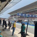 Cristina Pedroche Instagram - Fin de semana increíble disfrutando de la Fórmula 1❤️❤️❤️. Gracias @fernandoalo_oficial por tu generosidad y hospitalidad. 🙏🏽❤️ Te debemos como poco unas croquetas 😂.