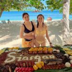 Cristine Reyes Instagram - Cheers to a remarkable sister turning 35. Happy birthday, Aa! Ate and your Kuya Dave are always by your side. We love you!❤️❤️❤️ My 👙 @oceansph Pearl necklace @name.s_collections #AraMina #CristineReyes #AraMinaTravels #AraMinaFamilia #Siargao #sisters
