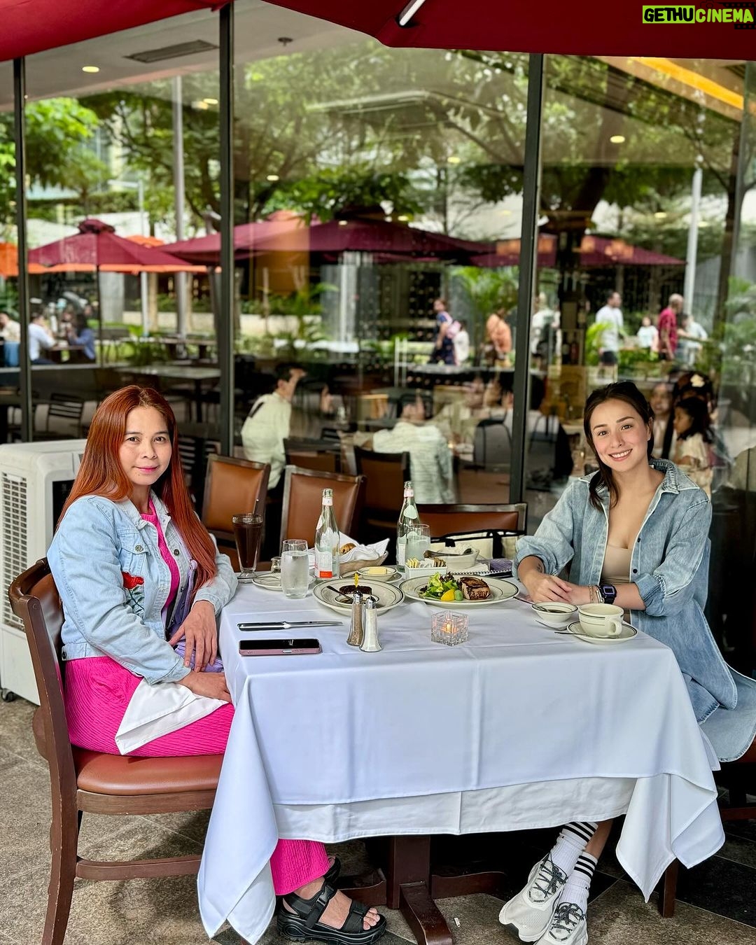 Cristine Reyes Instagram - I have returned to Manila and decided to treat myself to a satisfying lunch following the healing journey I attended in Palawan. πβοΈ Canβt wait to share with you all my enriching experience at the Hiraya Wellness Retreat, which took place at La Estancia Busuanga.ποΈπ©΅ P.S. Thank you Wolfgang BGC for the early birthday cake treat!ππ @hirayawellnessretreat π€ @laestancia_busuanga π€ @naturesapothecary.ph #mentalhealth #holisticwellness #palawanisland #palawanphilippines #ptsd #anxiety #mindfulness Wolfgang's Steakhouse PH