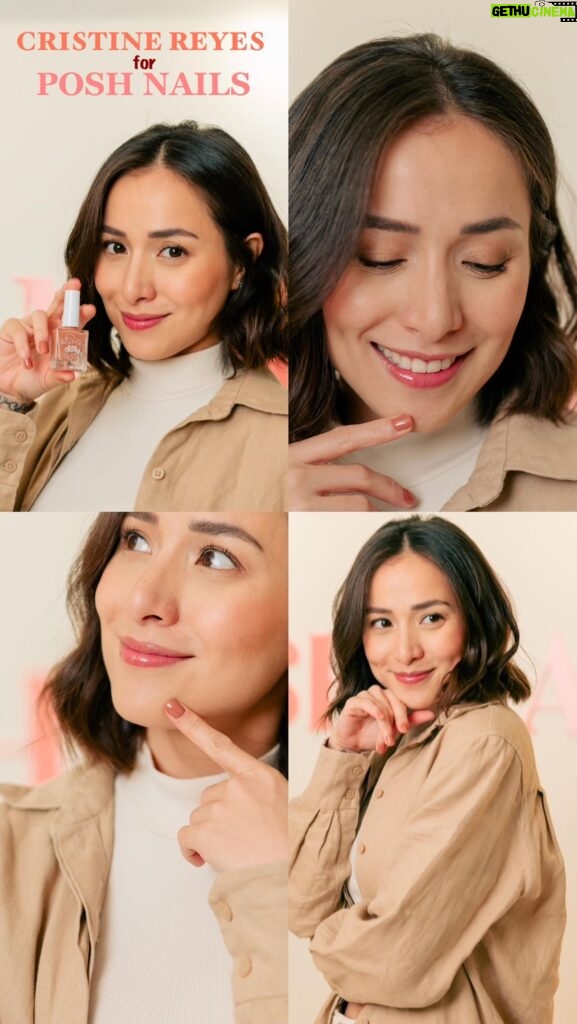 Cristine Reyes Instagram - CRISTINE REYES for POSH NAILS Hair and Makeup by @bibetpapa #PoshNails21Years #NailTheDay #NailCare #PoshNails #Nails #Beauty #Makeup #PowerAtYourFingertips #cristinereyes