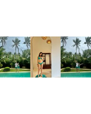 Cristine Reyes Instagram - 🏝️ 35 ☀️

@blackboughswim 
#blackboughswim