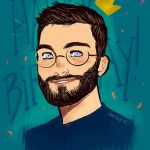 Cyprien Iov Instagram - Merci pour vos messages d’anniversaire, ça me fait très plaisir 👏 Et je sais pas qui c’est ce beau gosse en dessin mais bravo @annelisenalin elle nous étonne à chaque fois.