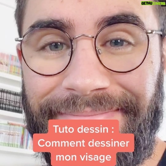 Cyprien Iov Instagram - Tuto : comment dessiner mon visage ? Je suis satisfait du résultat final, et vous ? #tuto #dessin #drawing #howto #tutorial