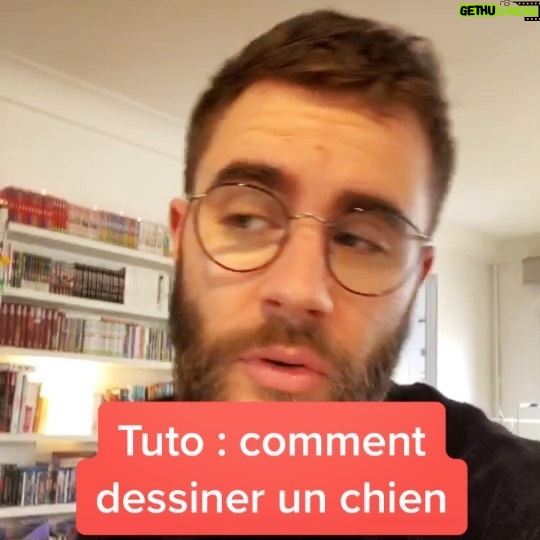 Cyprien Iov - 224K Likes - Tuto : dessiner un chien #tuto #dessin #drawing #chien #dog #cyprien