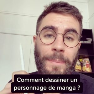 Cyprien Iov Instagram - Tuto : comment dessiner un personnage de manga ? #tuto #dessin #manga #luffy #drawing