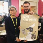 Cyprien Iov Instagram - Je repars du Festival @bdangouleme avec plein de souvenirs dont un moment avec Taiyō Matsumoto, auteur de Amer Béton, Sunny, Ping Pong etc. ✍️ Merci @editions_kana_officiel ! (je sais que vous regardez tous qui prend la photo dans le miroir...)