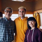 Cyprien Iov Instagram - Il y a tout juste un an sortait mon court métrage « Minori » et c’était un tournage très mémorable pour moi 🎂🌸✍️ Merci à toute l’équipe française, japonaise et aussi à vous. Photos par @soleneballesta Meguro River