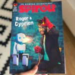 Cyprien Iov Instagram - Depuis plusieurs mois je travaille avec @pakablog sur le deuxième tome de ma BD « Roger et ses humains » qui sortira en octobre. Pour l’occasion on a réalisé un numéro spécial du Journal de Spirou avec les premières planches et une grande interview. Merci à @quentincaffier d’avoir réalisé la couverture et les photos de ce numéro ! 🤖👨‍🏭