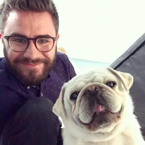 Cyprien Iov Instagram - Mon nouveau pote 🤜🐾