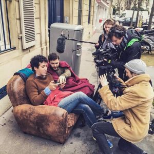 Cyprien Iov Instagram - Souvenir du tournage de mon court métrage #LeDéménagement. Vous l'avez vu ?