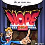 Cyprien Iov Instagram - Je suis fier de vous annoncer mon premier JEU MOBILE ! Le NOPE QUIZ sort la semaine prochaine, il sera gratuit, dispo sur iOS & Android. Ça fait longtemps que je travaille dessus avec une petite équipe formidable, j'espère que ça vous plaira, n'hésitez pas à en parler autour de vous 👌 La sortie approche !! 👾#NopeQuiz