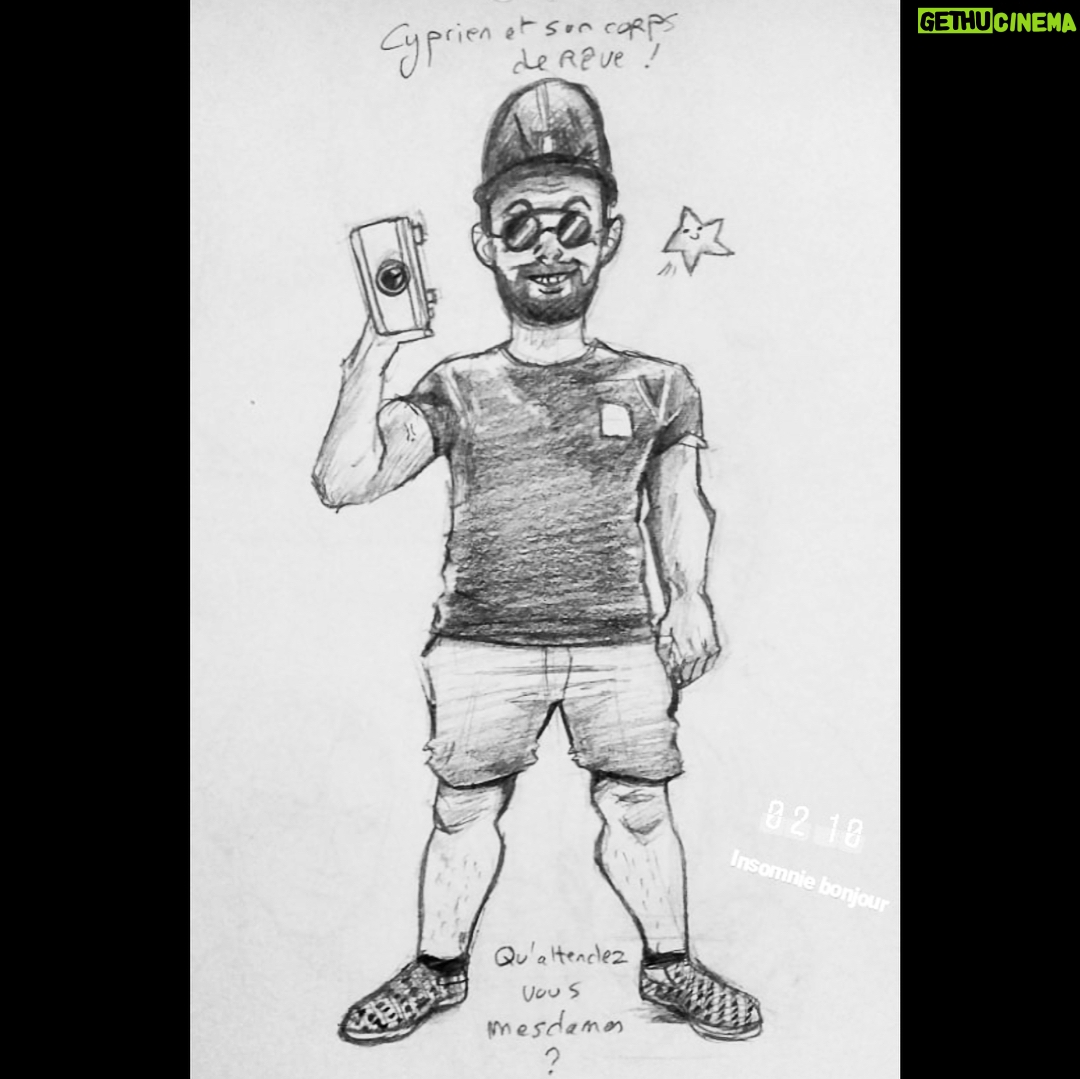 Cyprien Iov Instagram - Tout est parti vite en couille.