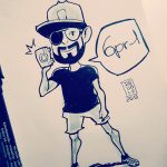 Cyprien Iov Instagram - Tout est parti vite en couille.