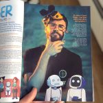 Cyprien Iov Instagram - Depuis plusieurs mois je travaille avec @pakablog sur le deuxième tome de ma BD « Roger et ses humains » qui sortira en octobre. Pour l’occasion on a réalisé un numéro spécial du Journal de Spirou avec les premières planches et une grande interview. Merci à @quentincaffier d’avoir réalisé la couverture et les photos de ce numéro ! 🤖👨‍🏭