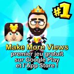 Cyprien Iov Instagram - Ça fait plusieurs années que nous travaillons sur notre nouveau jeu « Make More Views » avec l’équipe qui a fait le « Nope Quiz ». C’est une énorme excitation de sortir enfin le jeu, on en est très fier et vos retours font chaud au cœur ! On a même pas le temps de souffler car on travaille sur les mises à jour 😅 Bravo à @jeremyfa et @etienne_perin pour avoir conçu le jeu, ils ont tout donné et donnent encore tout 👏 Première Place