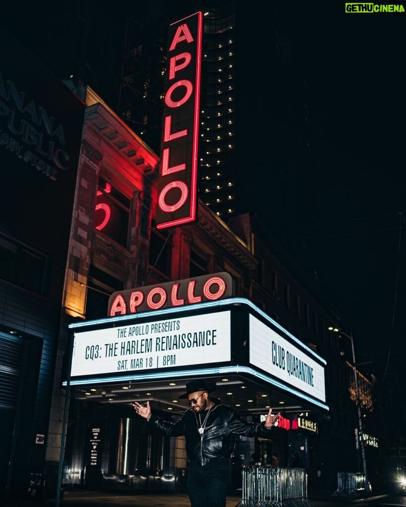 D-Nice Instagram - Happy 90th birthday to the @ApolloTheater! I have so many fond memories of playing that stage. But nothing tops CQ3 for me. 🙏🏾🙏🏾🙏🏾 #Blessings