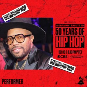 D-Nice Instagram - It was an honor to participate! Thank you to the GRAMMY Family! Join us in celebrating A GRAMMY Salute to 50 Years of Hip Hop, Sunday Dec. 10 on @CBStv! #GRAMMYSaluteHipHop50 @recordingacademy